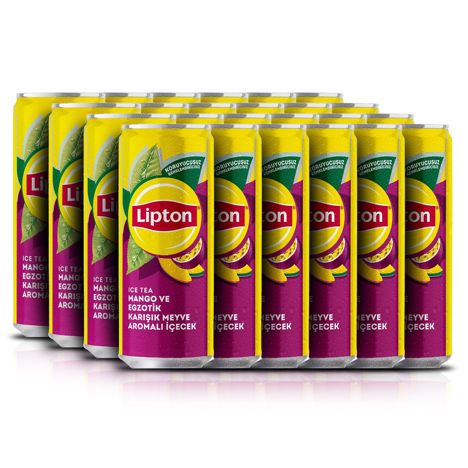 Lipton İce Tea Mango 330ml Kutu 24 Adet