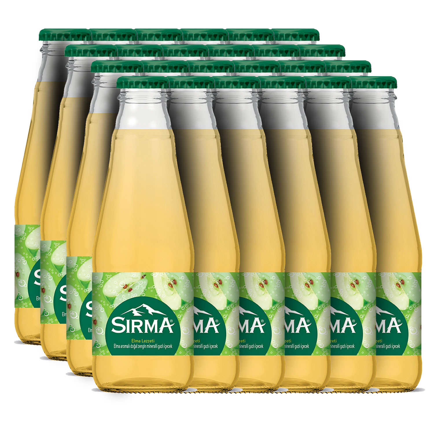 Sırma Elmalı Soda 24 Adet