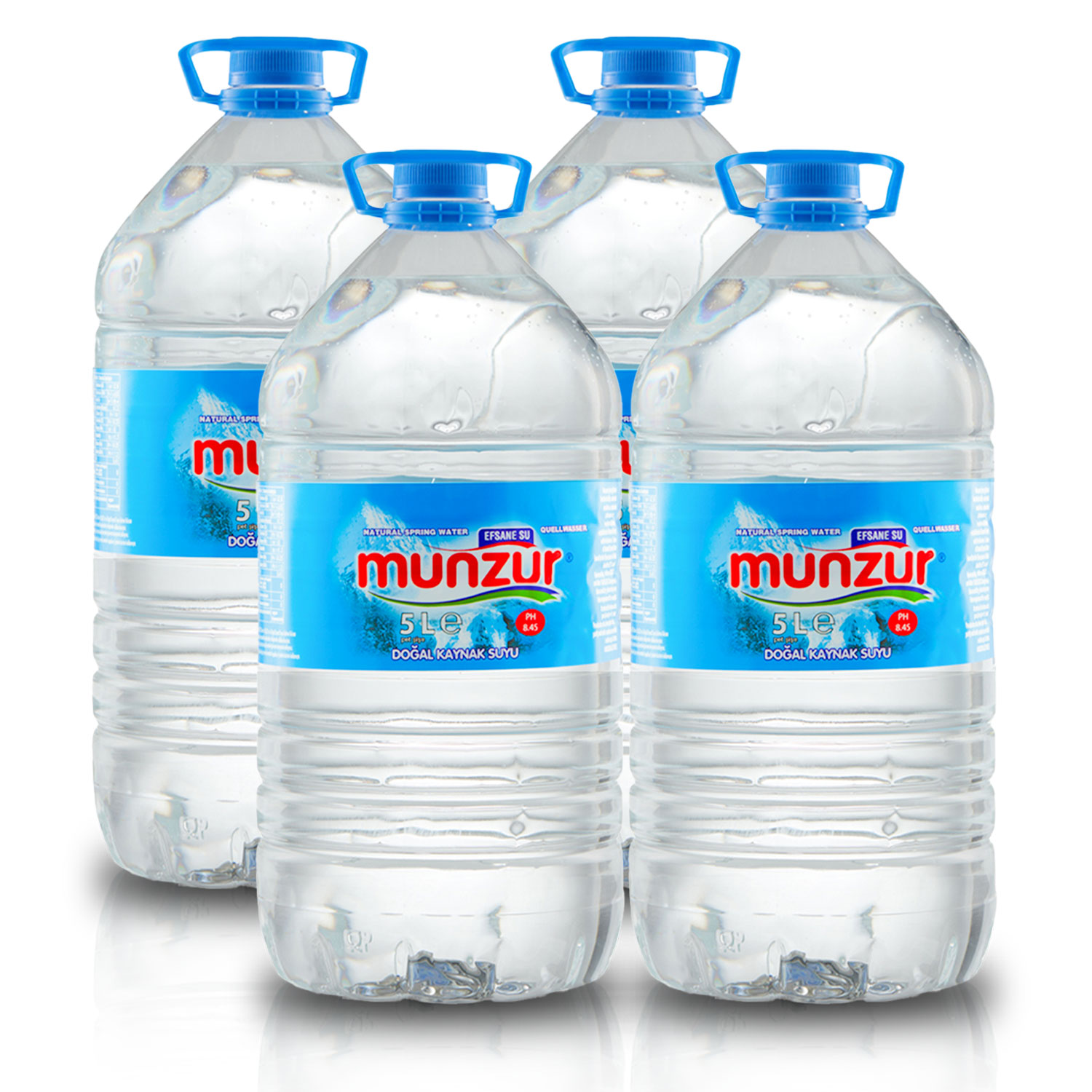 Munzur 5L Pet Su 4 Adet