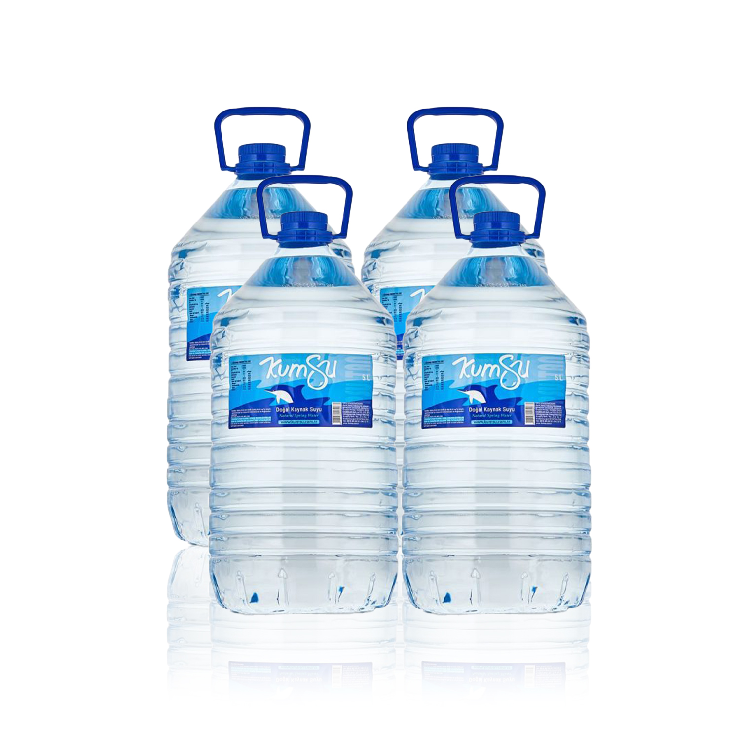 KUMSU 5LT PET SISE SU PAKET 4 ADET