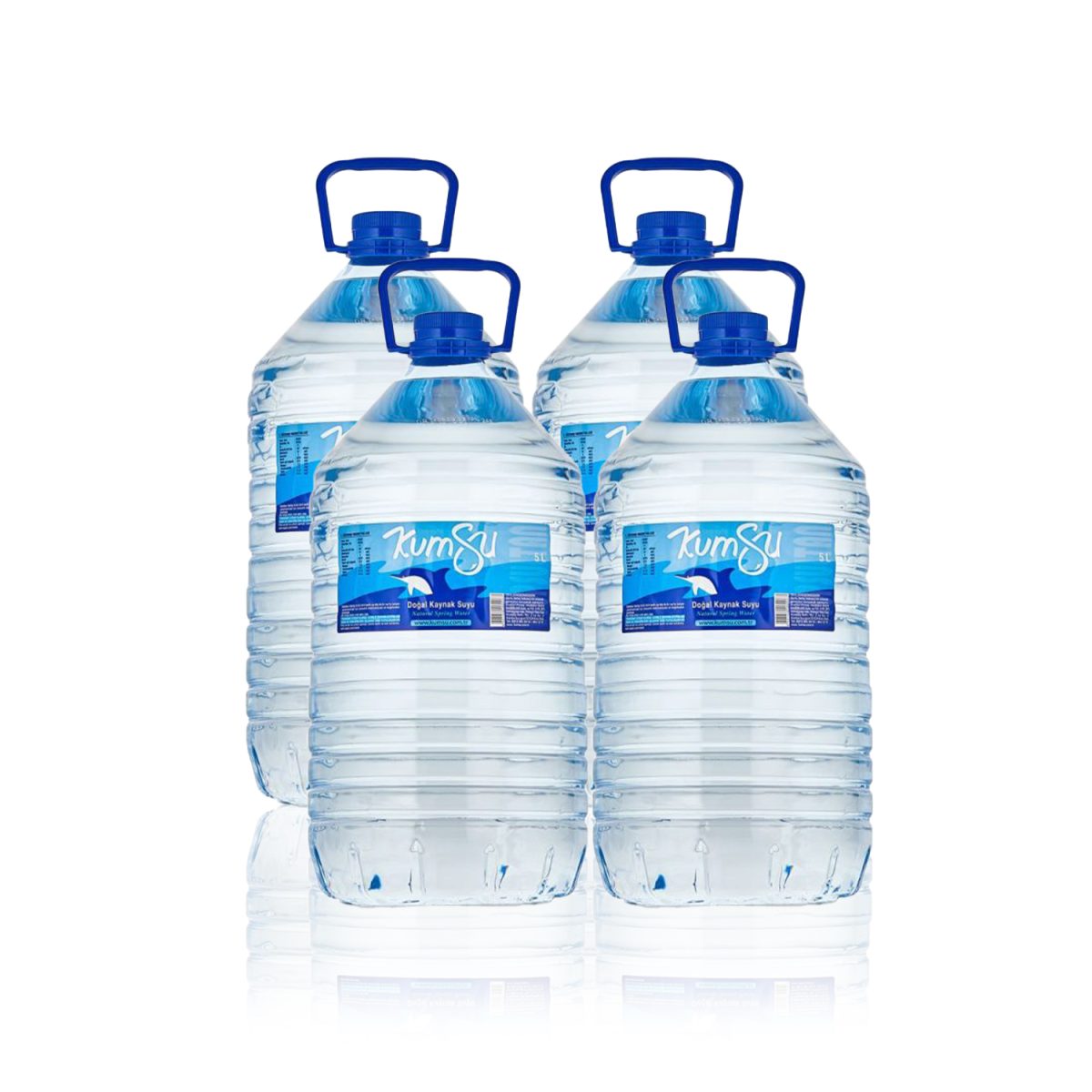 KUMSU 5LT PET SISE SU PAKET 4 ADET