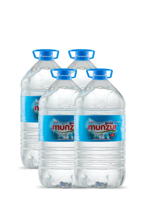 MUNZUR 5LT PET SISE SU PAKET 4 ADET