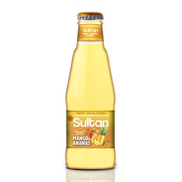 SULTAN MANGO ANANAS SODA 24 ADET